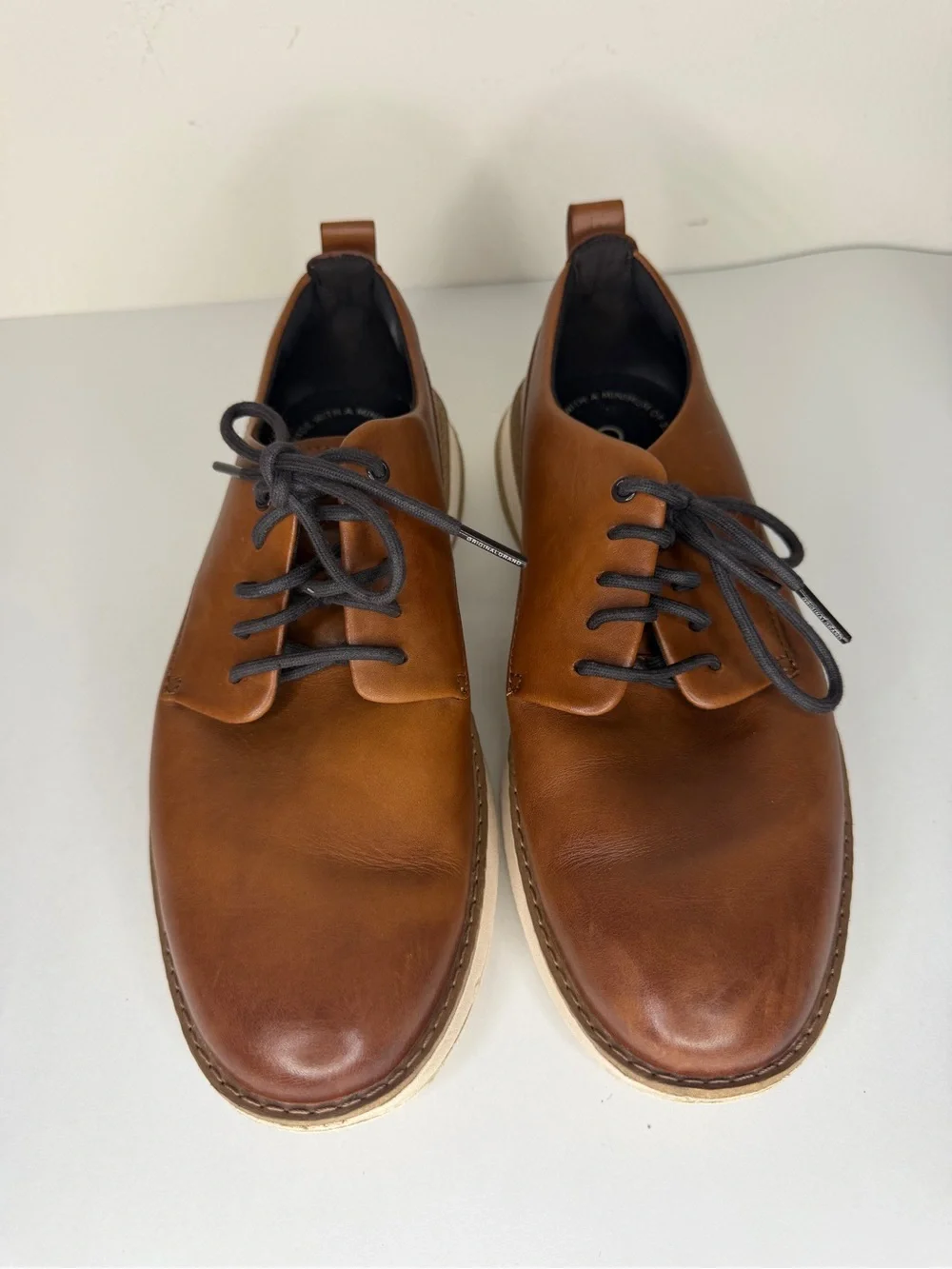 Cole Haan C42136 Oxfords Casual Dress Shoes Men’s Size 8M Brown Leather